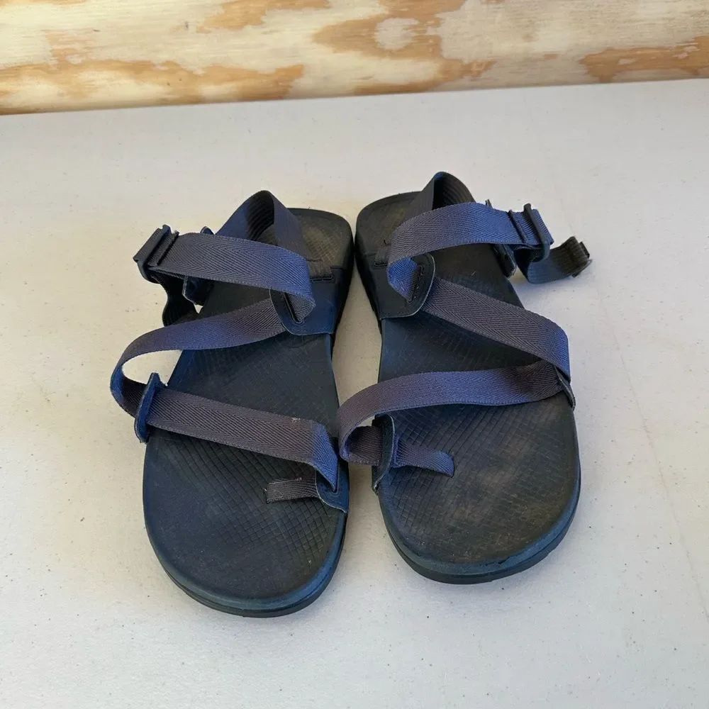 Chaco Navy Strappy Sandals